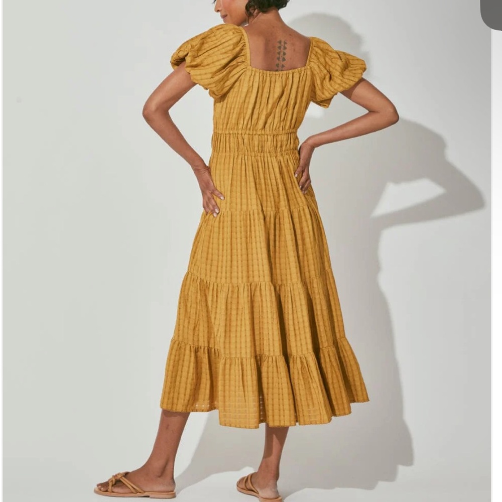 NWT Cleobella Kailani Goldie Cotton Midi Dress SAMPLE Size Small - Picture 2 of 16